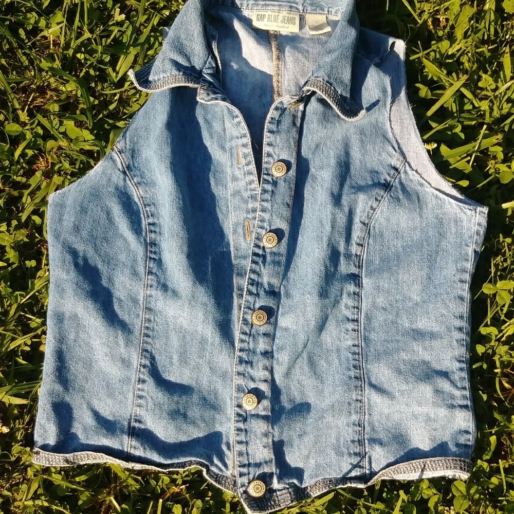Vintage Gap denim top/Vest